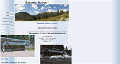 Desktop Screenshot of bassetts-station.com